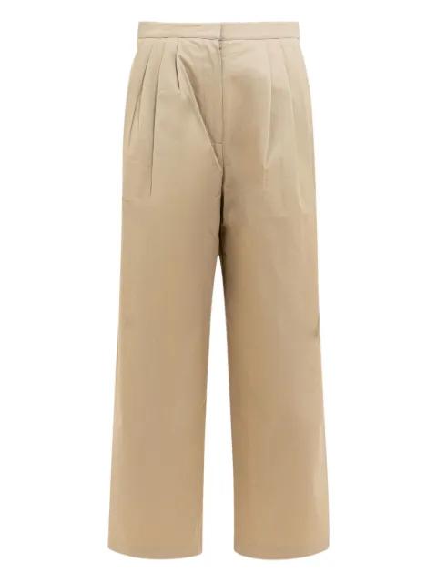 pleated-front trousers by THE LOOM