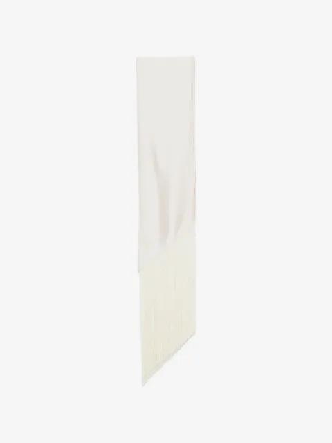 Safia fringe-trim scarf by THE M..
