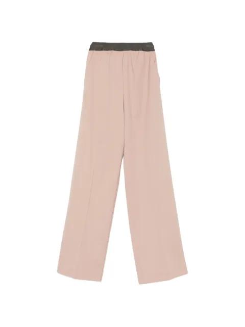 elastic-waistband trousers by THE M..