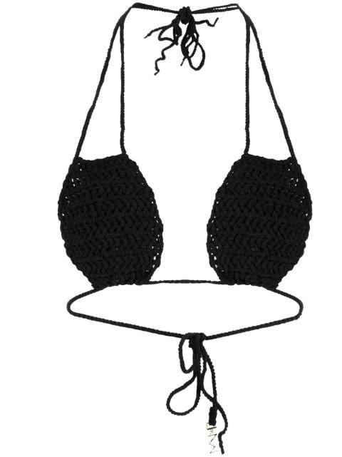 Ter knitted bikini top by THE MANNEI