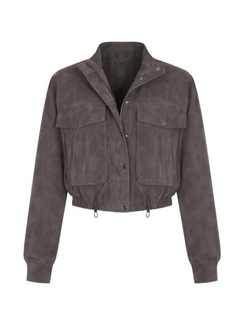 pocket cropped jacket by THE MANNEI