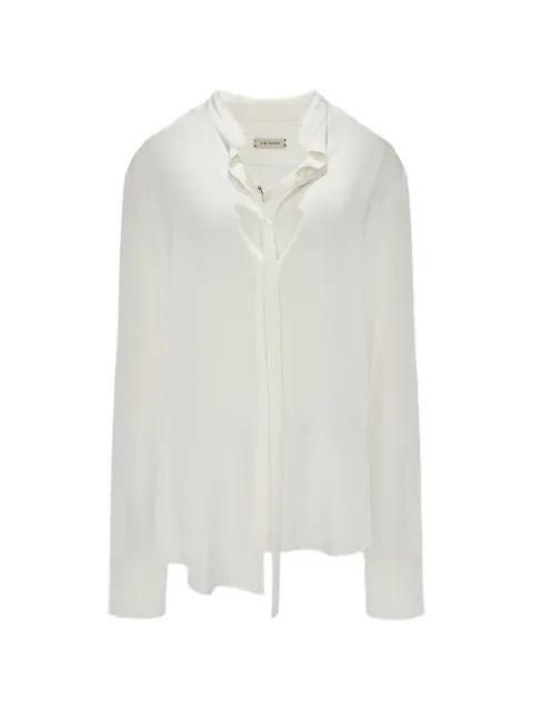 tie-detail shirt by THE MANNEI