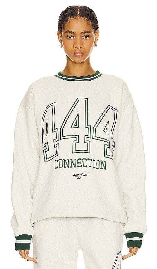 The Mayfair Group 444 Crewneck in Light Grey by THE MAYFAIR GROUP