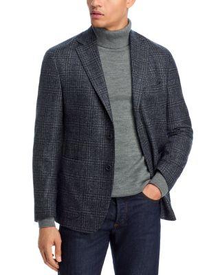Boucle Plaid Unstructured Regular Fit Sport Coat - Exclusive by THE MEN'S STORE AT BLOOMINGDALE'S