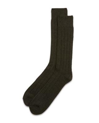 Cashmere Blend Ribbed Crew Socks - Exclusive by THE MEN'S STORE AT BLOOMINGDALE'S