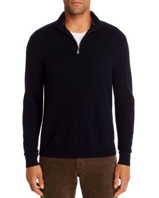Cashmere Quarter-Zip Sweater - Exclusive by THE MEN'S STORE AT BLOOMINGDALE'S