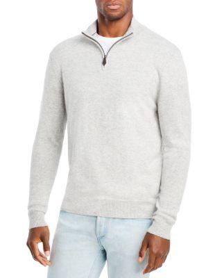Cashmere Quarter-Zip Sweater - Exclusive by THE MEN'S STORE AT BLOOMINGDALE'S