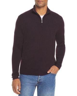 Cashmere Quarter-Zip Sweater - Exclusive by THE MEN'S STORE AT BLOOMINGDALE'S