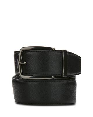 Reversible Pebbled Texture Leather Belt - Exclusive by THE MEN'S STORE AT BLOOMINGDALE'S