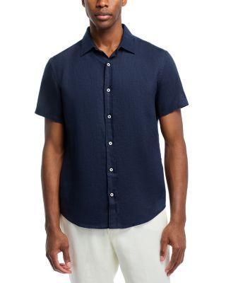 Short Sleeve Linen Shirt - Exclusive by THE MEN'S STORE AT BLOOMINGDALE'S