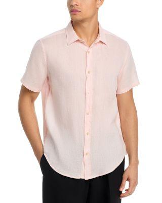 Short Sleeve Linen Shirt - Exclusive by THE MEN'S STORE AT BLOOMINGDALE'S