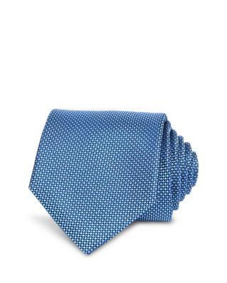 Textured Print Silk Neck Tie - Exclusive by THE MEN'S STORE AT BLOOMINGDALE'S Textured Print Silk Neck Tie - Exclusive by THE MEN'S STORE AT BLOOMINGDALE'S