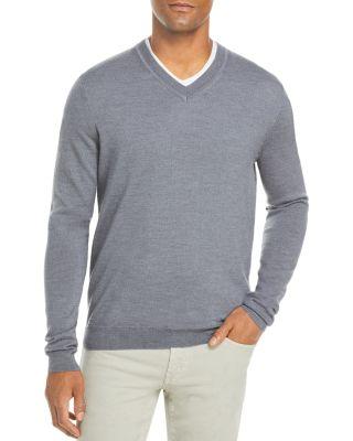V-Neck Merino Wool Sweater - Exclusive by THE MEN'S STORE AT BLOOMINGDALE'S