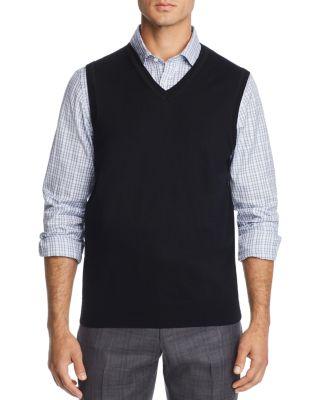 V-Neck Merino Wool Vest - Exclusive by THE MEN'S STORE AT BLOOMINGDALE'S