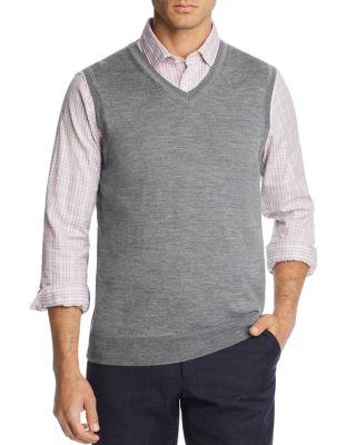 V-Neck Merino Wool Vest - Exclusive by THE MEN'S STORE AT BLOOMINGDALE'S
