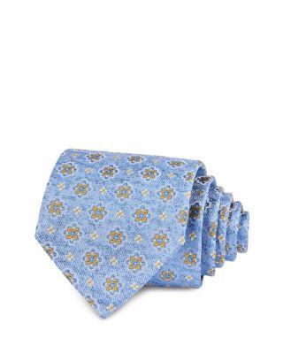 Woven Geometric Floral Silk Tie - Exclusive by THE MEN'S STORE AT BLOOMINGDALE'S