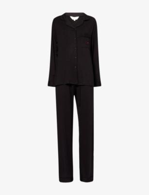 Stretch Long-Sleeve Modal-Jersey Pyjama Set by THE NAP CO