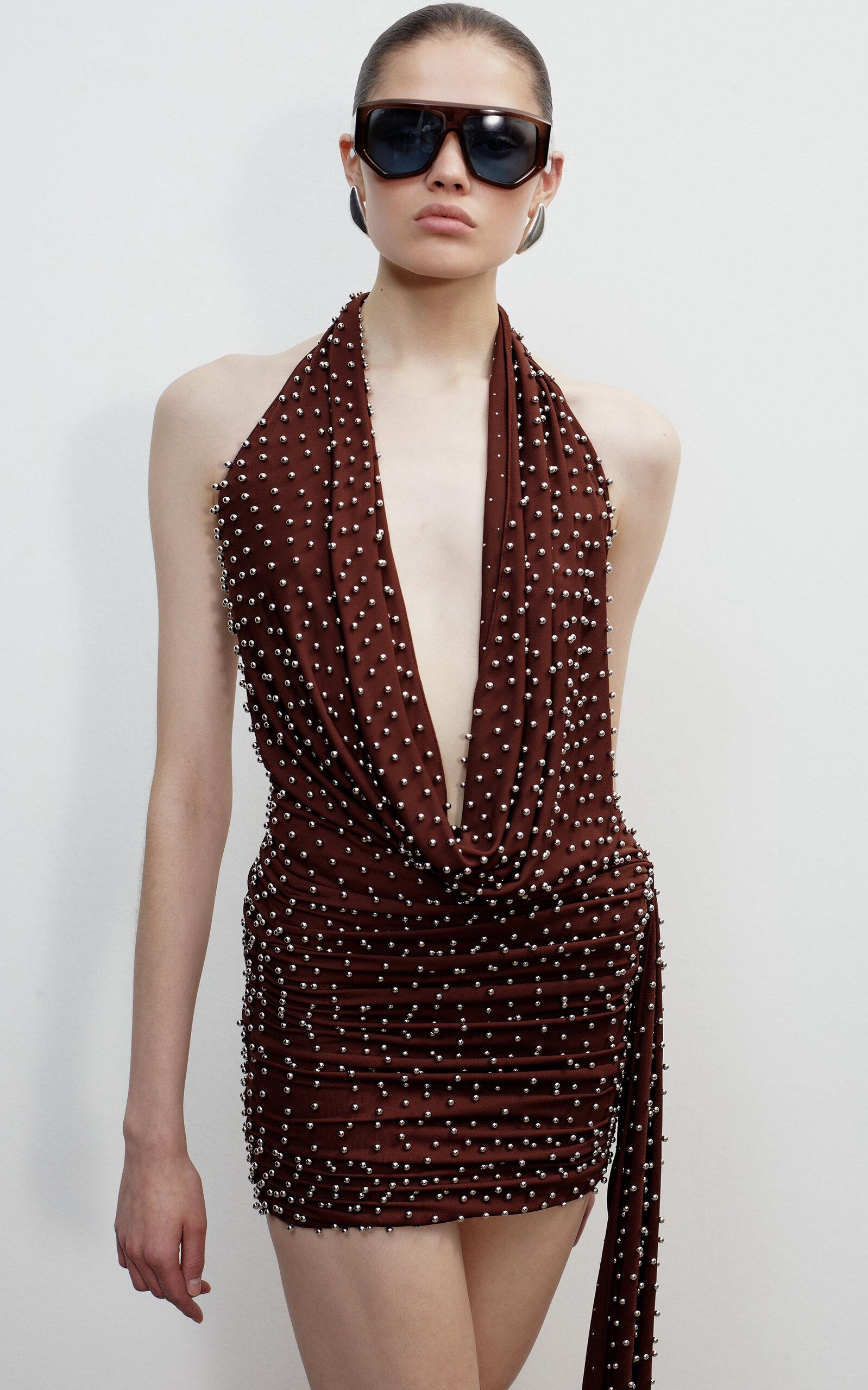 The New Arrivals Ilkyaz Ozel Agel Plunging Top - Moda Operandi by THE NEW ARRIVALS ILKYAZ OZEL