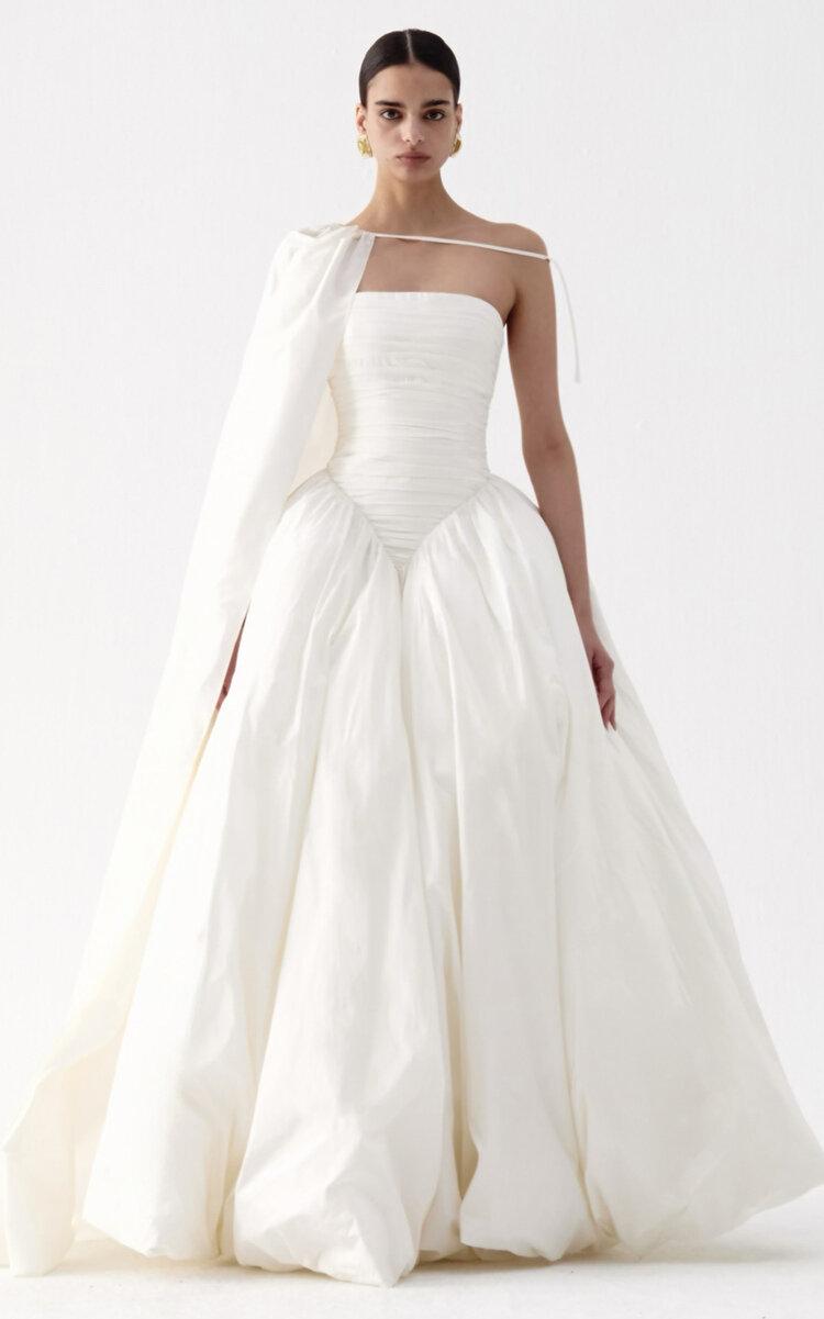The New Arrivals Ilkyaz Ozel Britt Silk Maxi Dress - Moda Operandi by THE NEW ARRIVALS ILKYAZ OZEL
