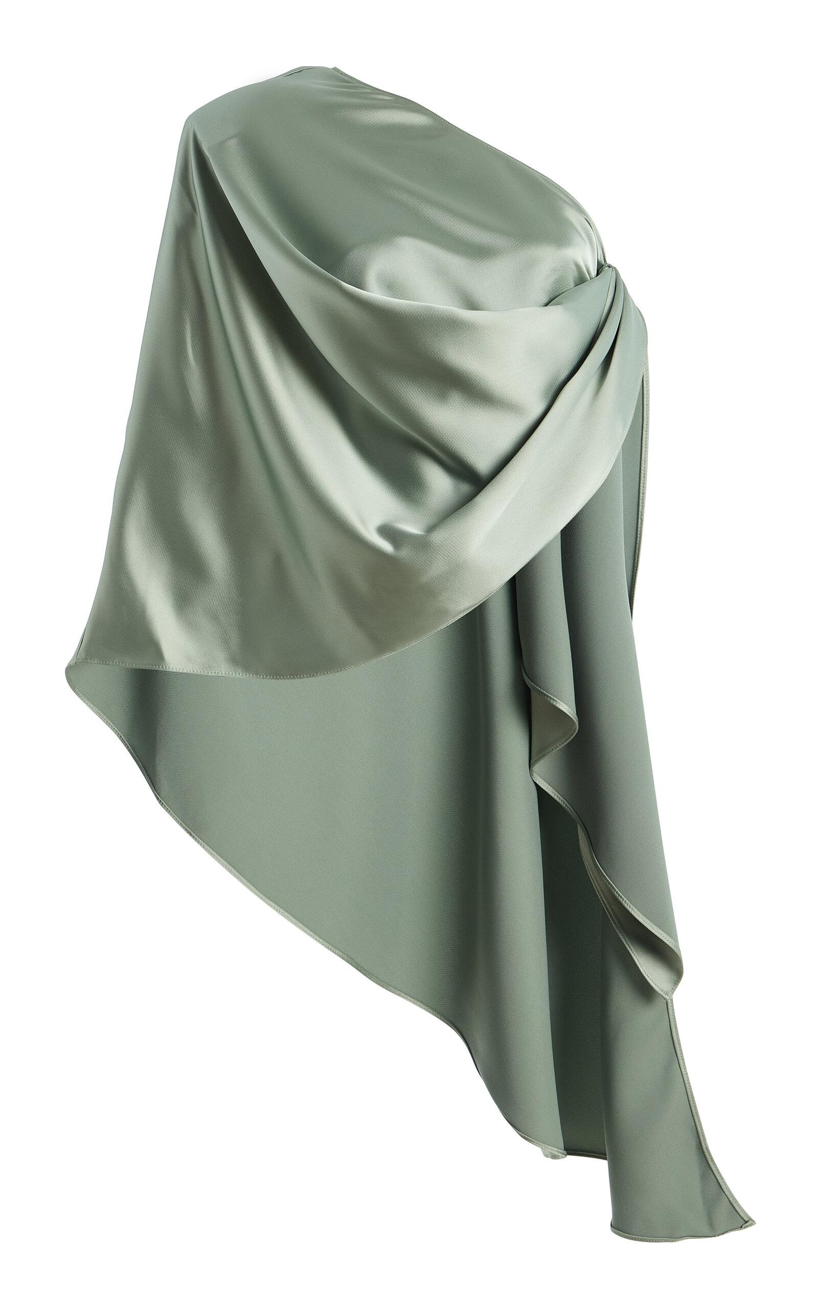 The New Arrivals Ilkyaz Ozel Exclusive Fume Satin Top - Moda Operandi by THE NEW ARRIVALS ILKYAZ OZEL