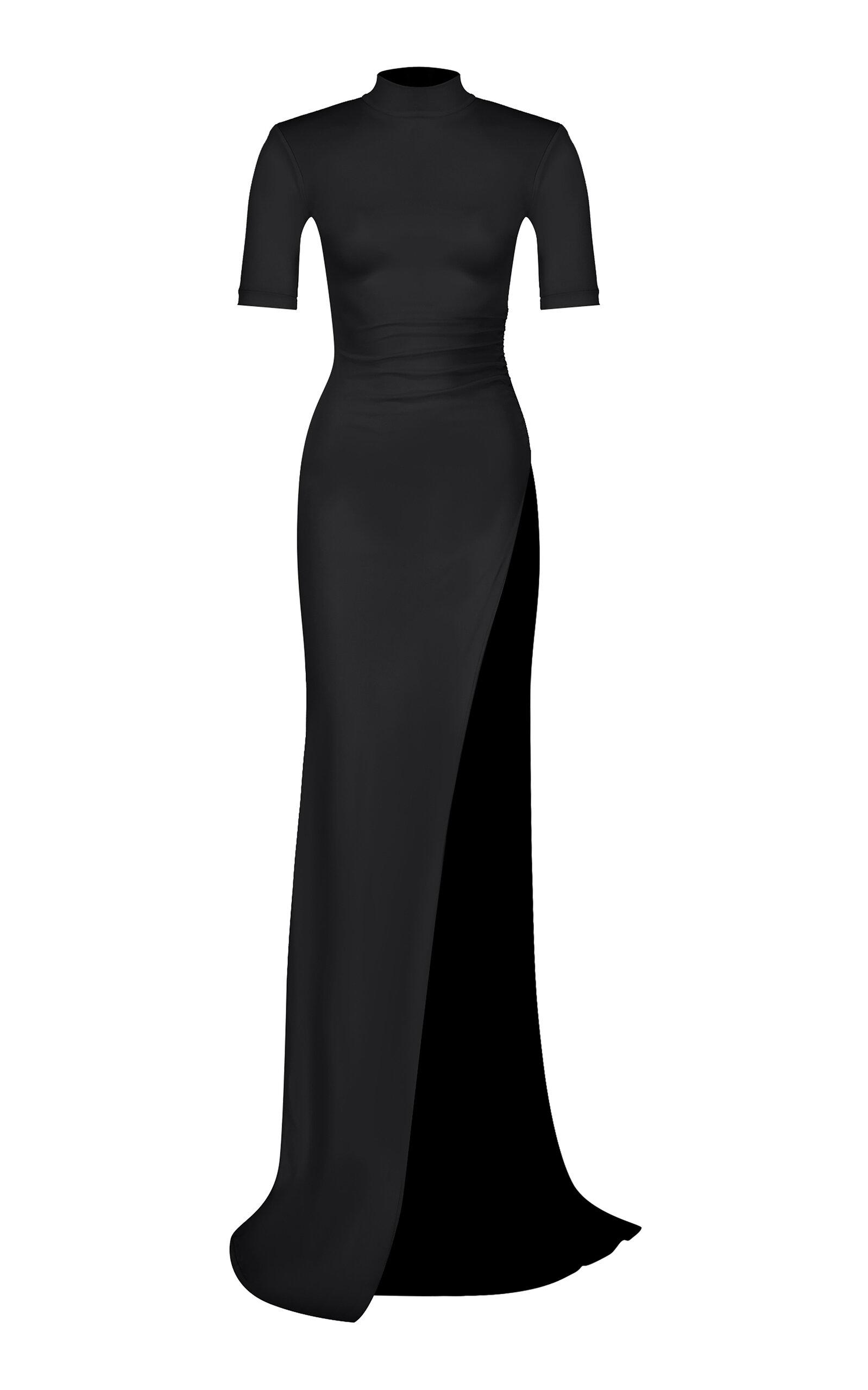The New Arrivals Ilkyaz Ozel - Pernille Crepe Maxi Dress - Black - - Moda Operandi by THE NEW ARRIVALS ILKYAZ OZEL