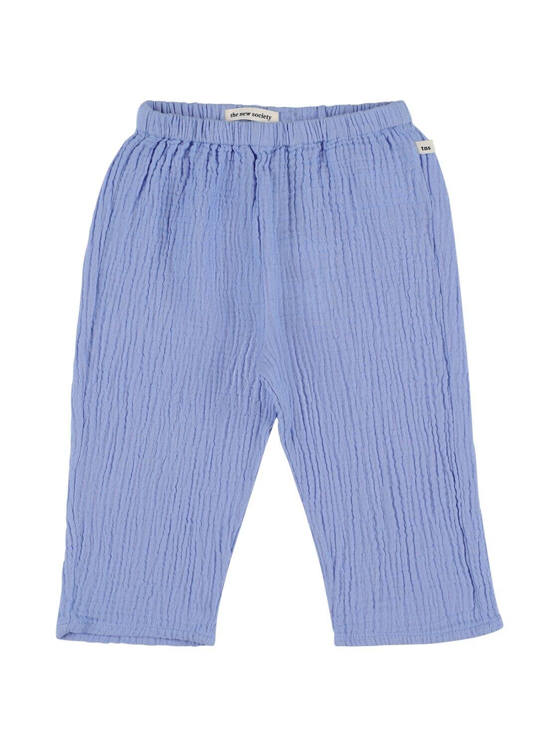 Cotton Piquet Pants by THE NEW SOCIETY