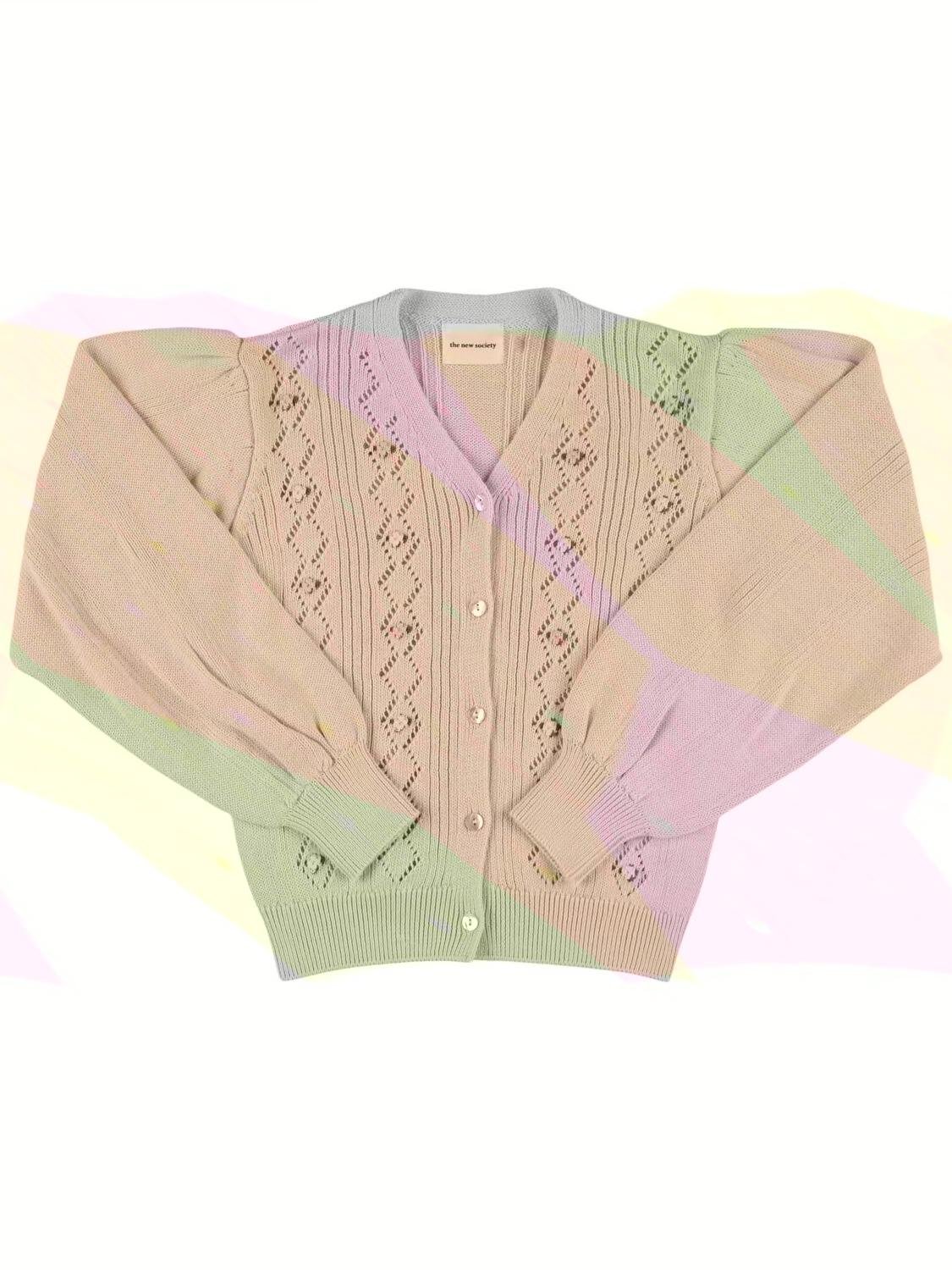 Organic Cotton Knit Cardigan by THE NEW SOCIETY