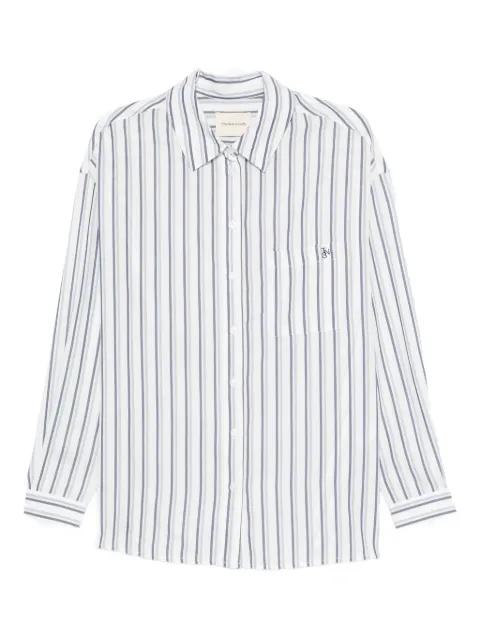 striped pocket shirt by THE NEW SOCIETY