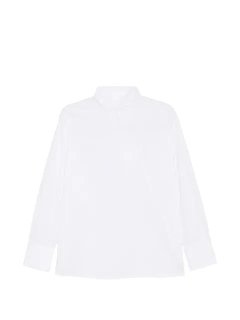 tie-neck long-sleeve blouse by THE NINA STUDIO