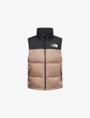 1996 Retro Nuptse Brand-Embroidery Shell-Down Vest by THE NORTH FACE