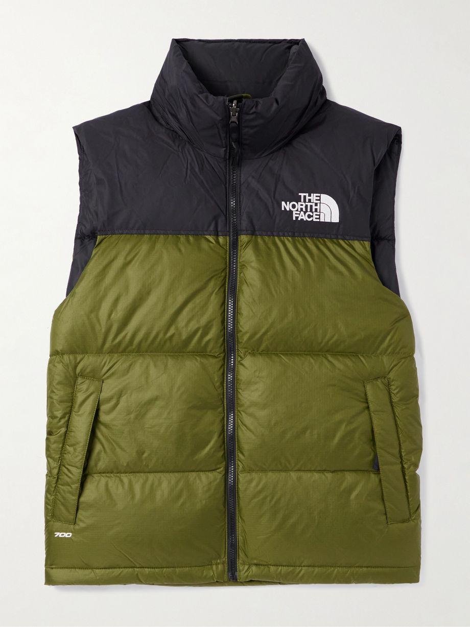 1996 Retro Nuptse Quilted Shell Hooded Down Gilet by THE NORTH FACE