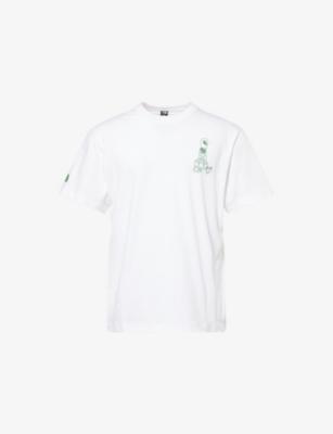 Alien Logo-Print Cotton T-shirt by THE NORTH FACE