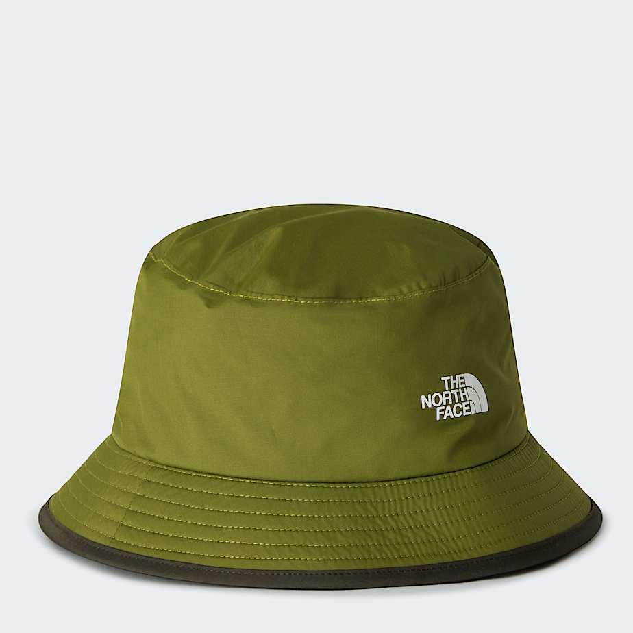 Antora Rain Bucket Hat Woodland Green-tnf Black by THE NORTH FACE