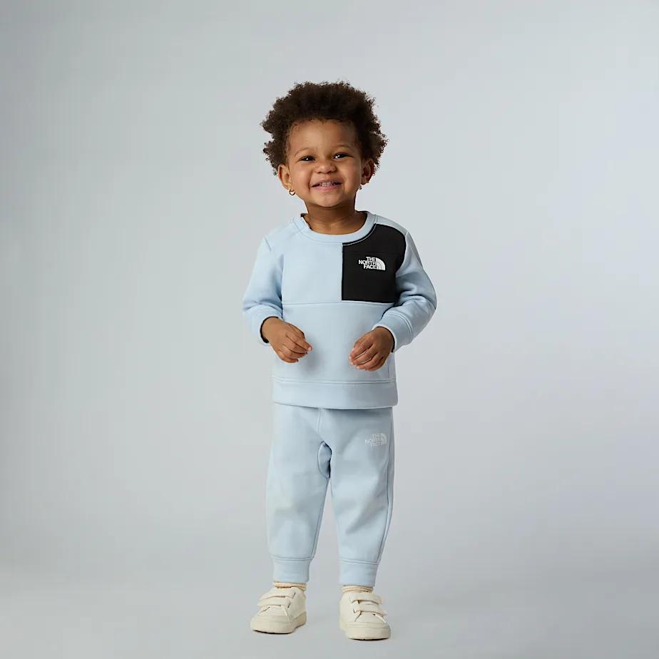 Baby Tnf Performance Fleece Two-piece Set Polar Haze by THE NORTH FACE
