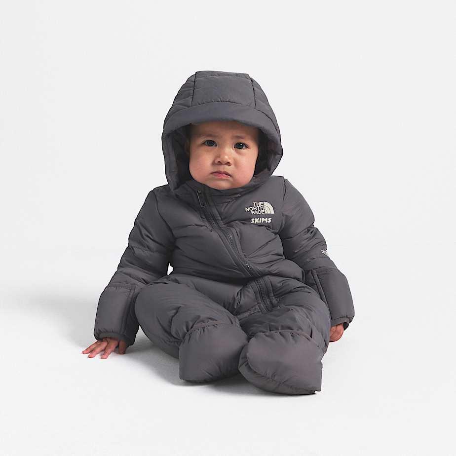 Baby X Skims 1996 Nuptse One-piece Sk Gunmetal by THE NORTH FACE