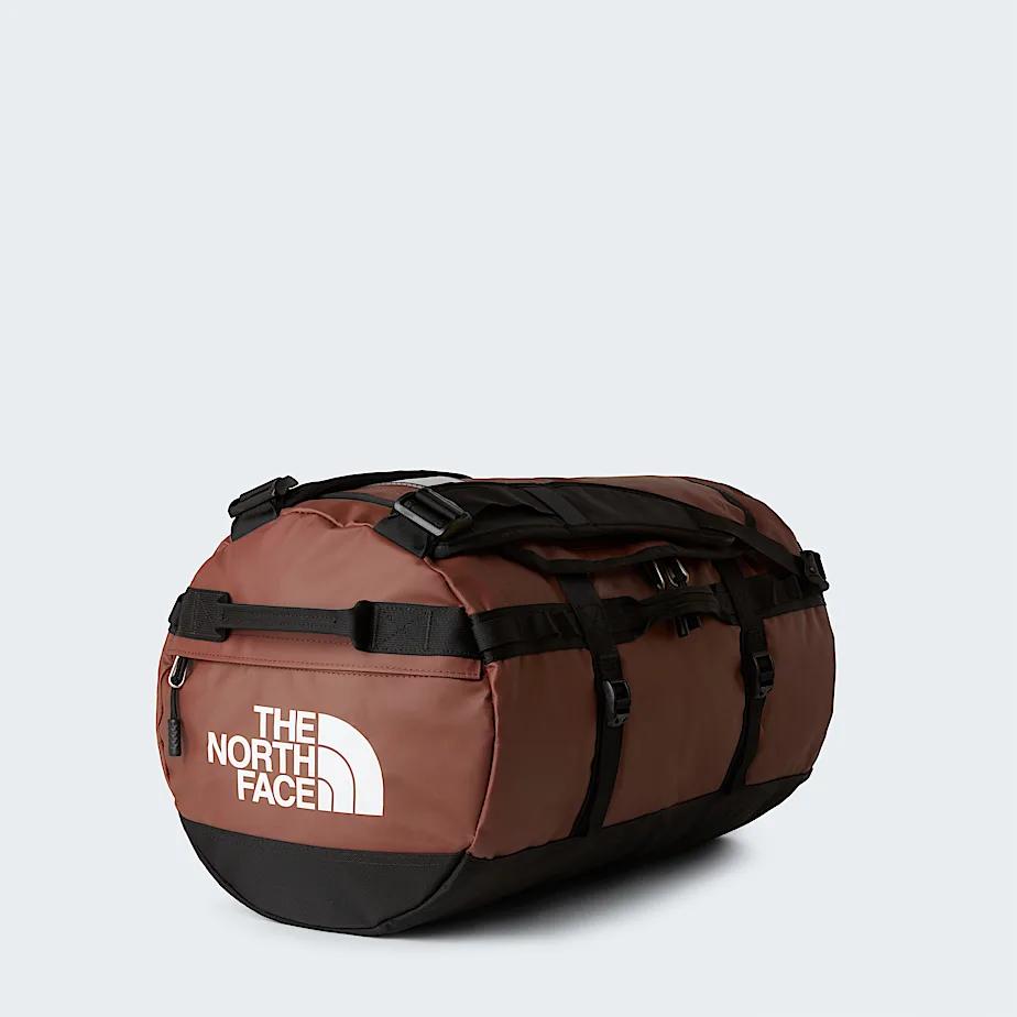 Base Camp Duffel 50l - Small Ember Soil-tnf Black by THE NORTH FACE