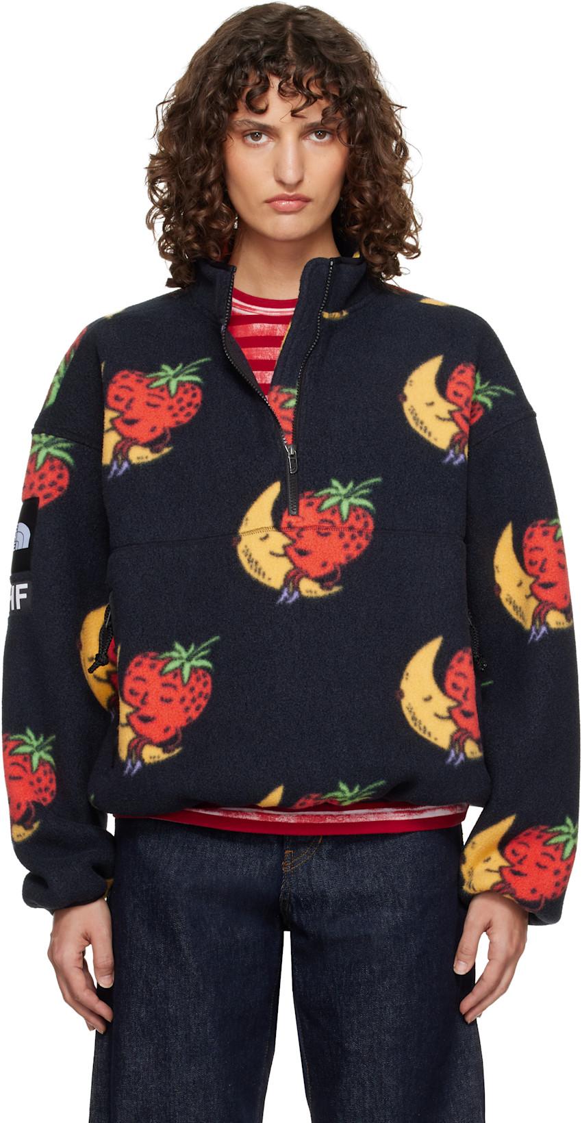Black Sky High Farm Edition Fleece Half-Zip Sweatshirt by THE NORTH FACE