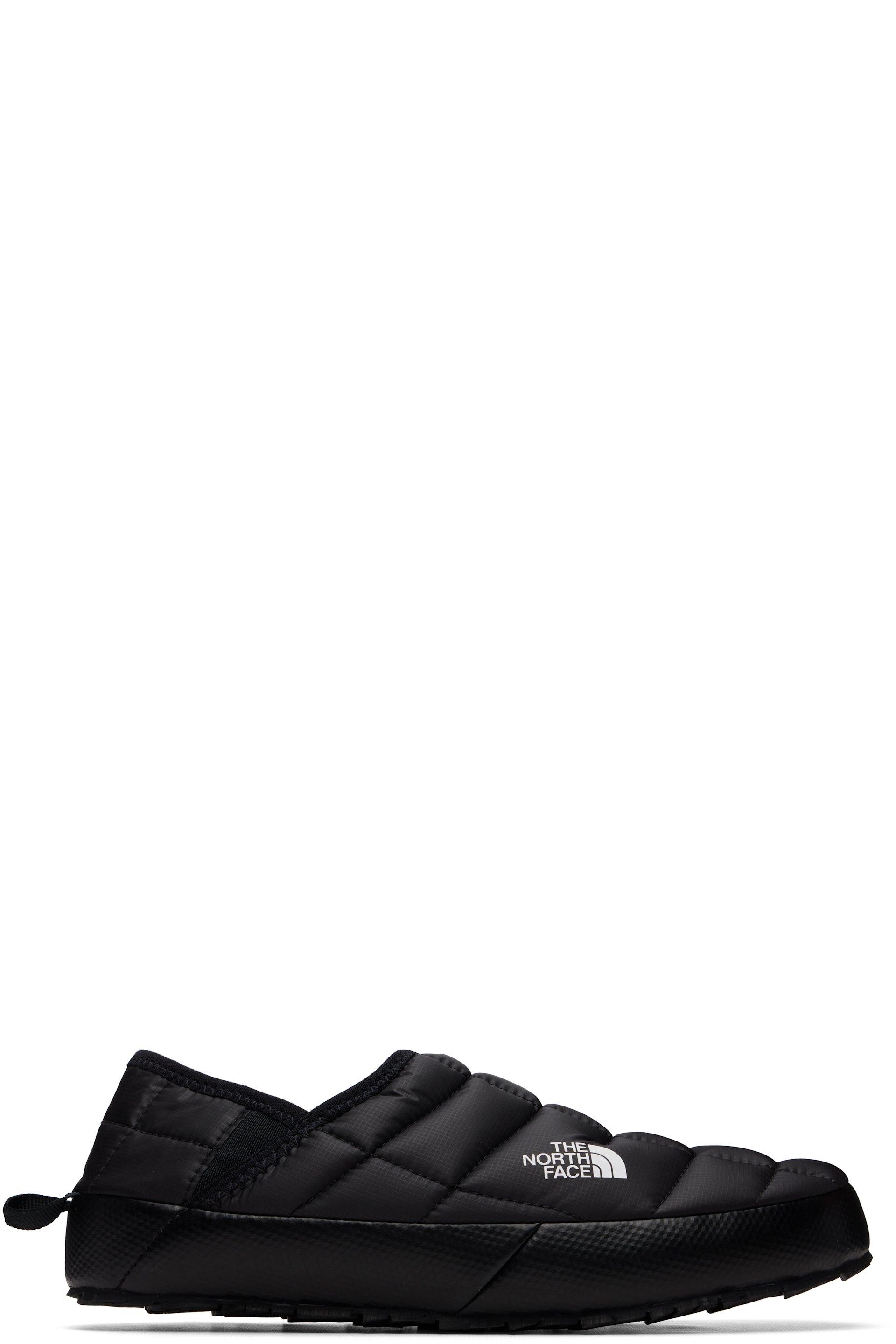 Black THERMOBALL Traction Mule V Loafers by THE NORTH FACE