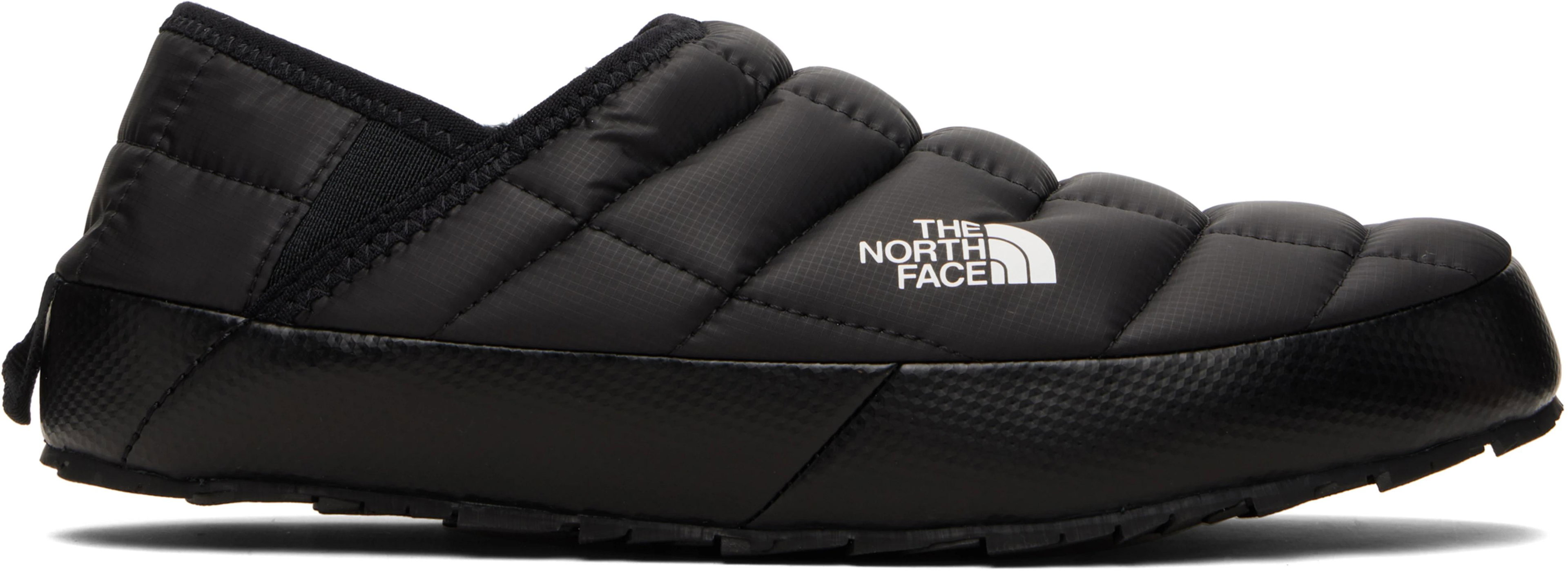 Black THERMOBALL Traction Mule V Loafers by THE NORTH FACE