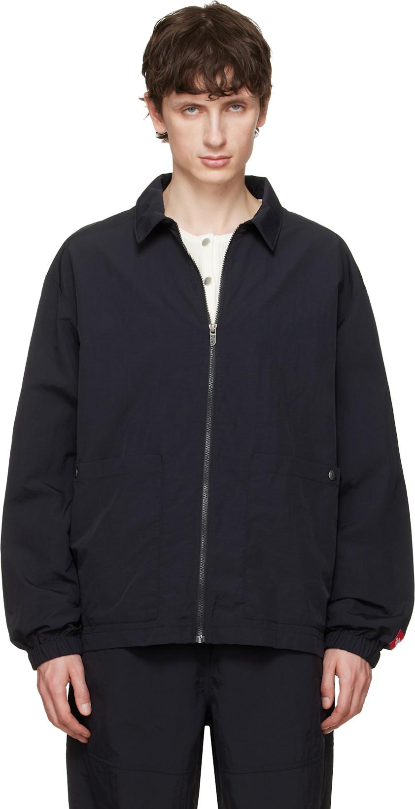 Black TNF Red Box Nylon Long-Sleeve Shirt by THE NORTH FACE