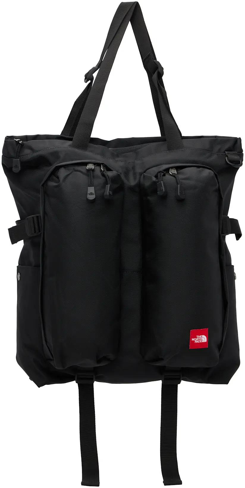 Black TNF Red Box Tote by THE NORTH FACE