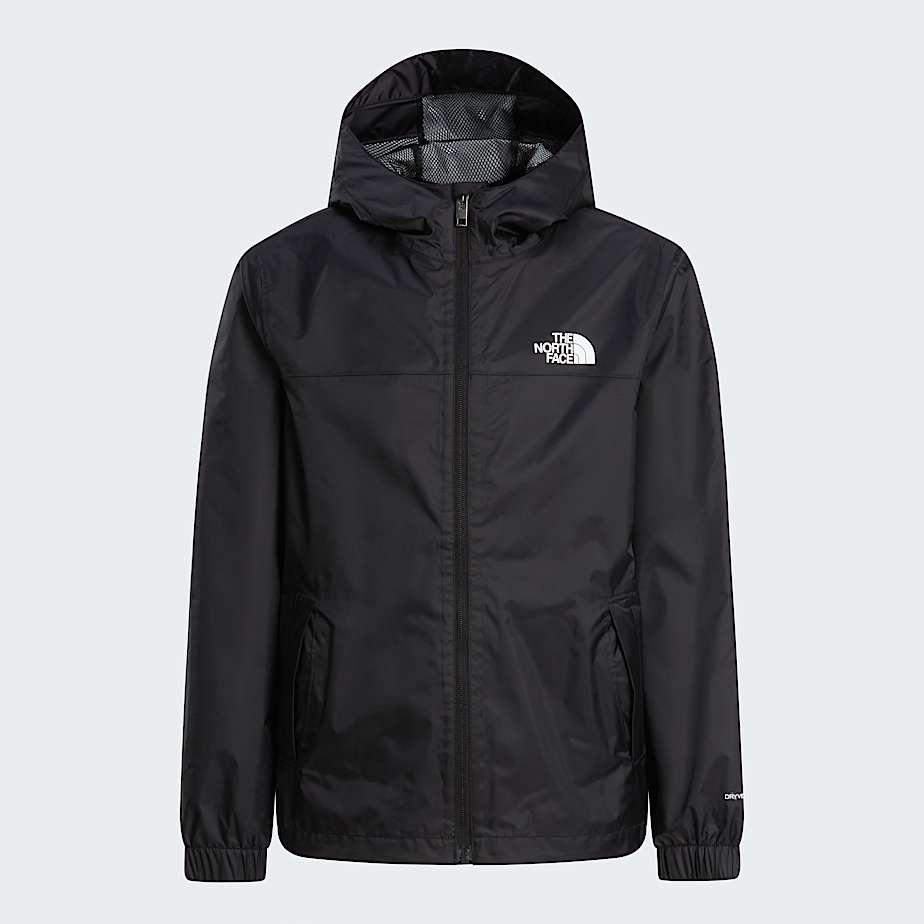 Boys' Blue Mesa Rain Shell Jacket Tnf Black by THE NORTH FACE