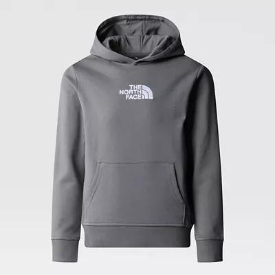 Boys' Light Drew Peak Hoodie Smoked Pearl by THE NORTH FACE