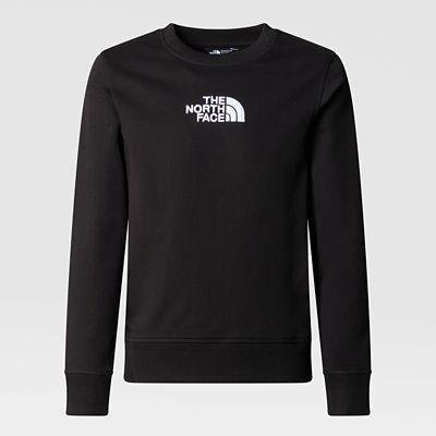 Boys' Light Drew Peak Sweater Tnf Black by THE NORTH FACE