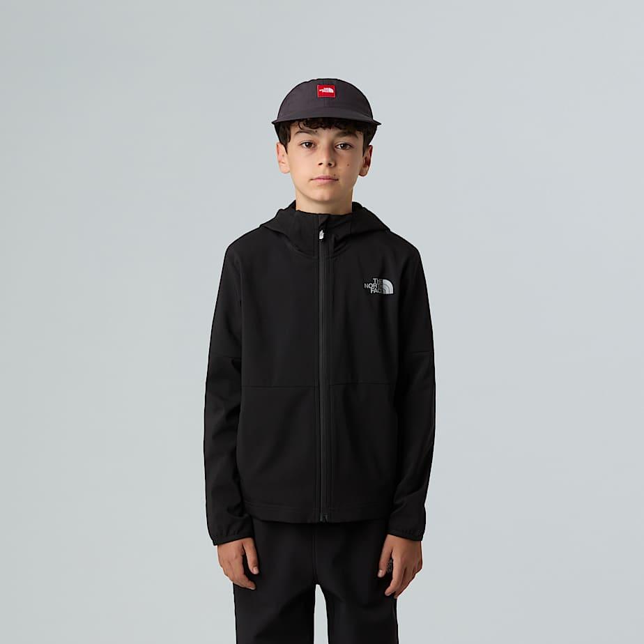 Boys' On The Trail Full-zip Hooded Jacket Tnf Black by THE NORTH FACE