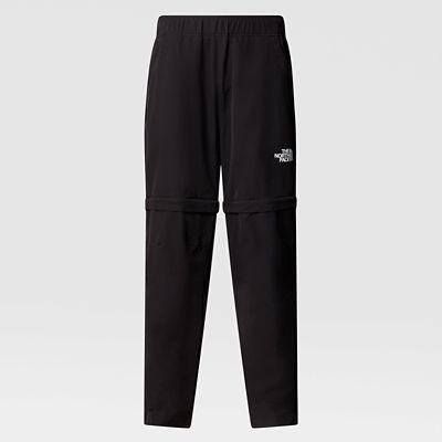 Boys' Paramount Convertible Trousers Tnf Black by THE NORTH FACE
