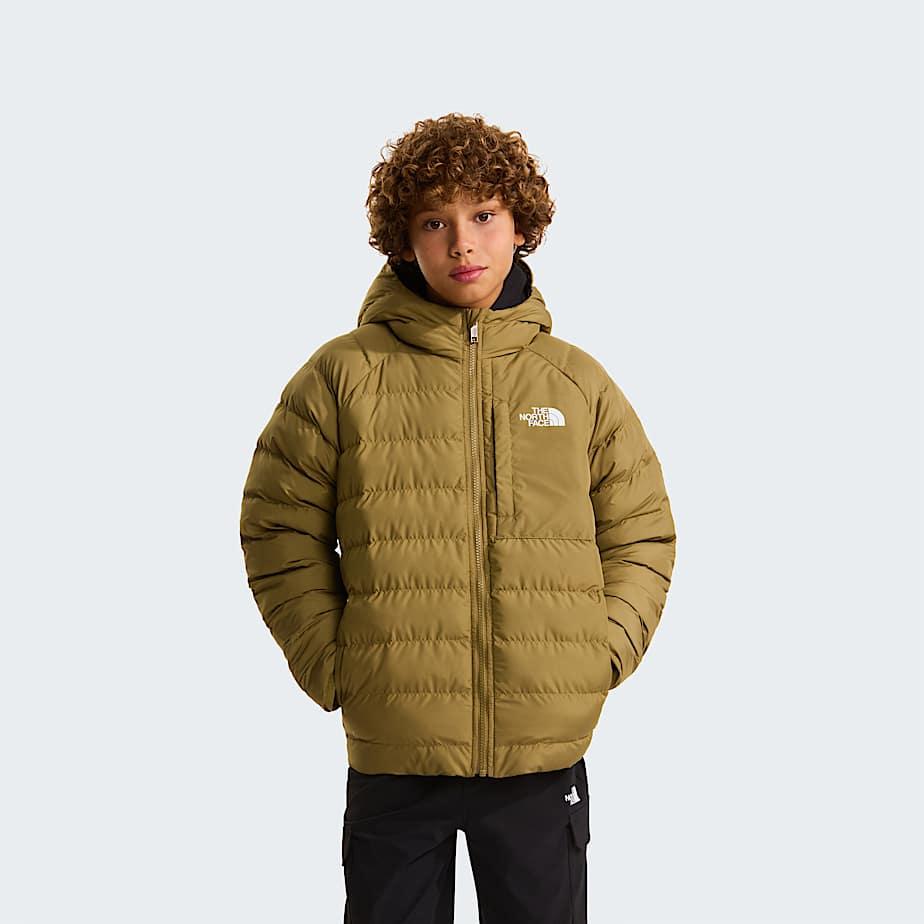Boys' Reversible Perrito Jacket Cedar-new Taupe Green by THE NORTH FACE