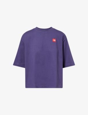Cropped Brand-Patch Cotton-Jersey T-Shirt by THE NORTH FACE