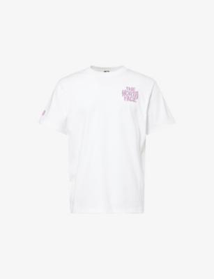 Drip Logo Cotton T-shirt by THE NORTH FACE