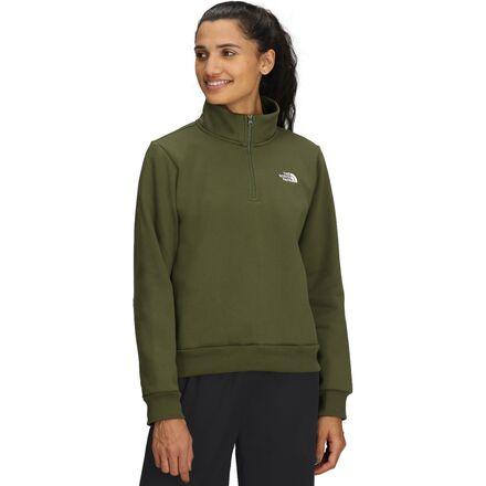 Evolution Embroidered 1/4-Zip Sweatshirt by THE NORTH FACE